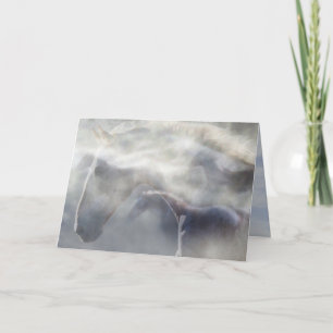 "Spirit of the Horse" sympathy card
