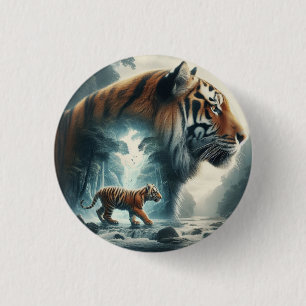 Spirit of the Jungle 3 Cm Round Badge