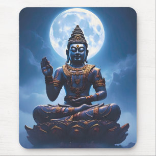 Spirit of the Moon over Nusantara Mouse Pad