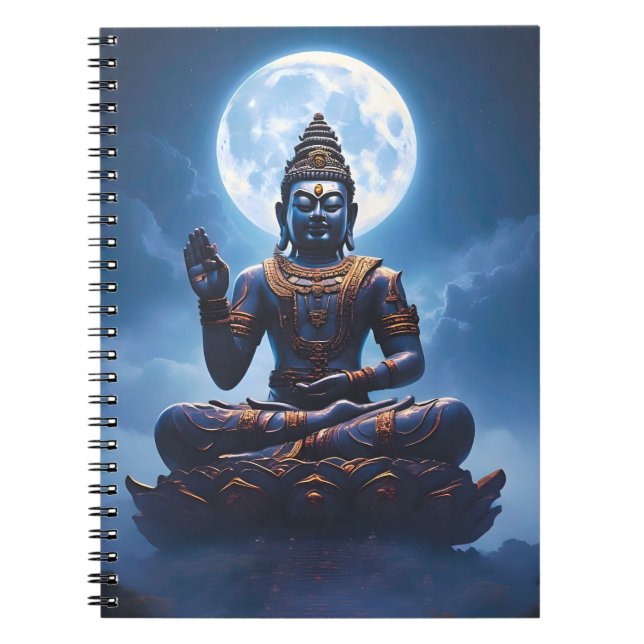 Spirit of the Moon over Nusantara Notebook (Front)