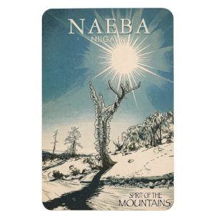 spirit of the mountains - NAEBA Niigata Magnet