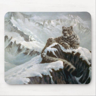 Spirit of the mountains, Snow Leopard Mouse Pad