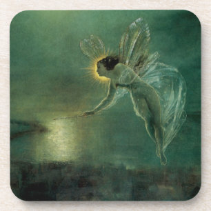 Spirit of the Night by Grimshaw, Victorian Fairy Coaster