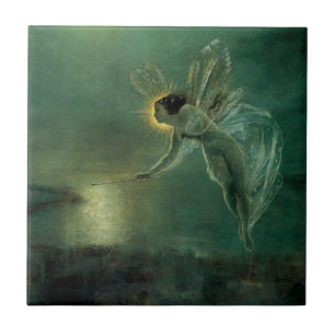 Spirit of the Night by Grimshaw, Victorian Fairy Tile
