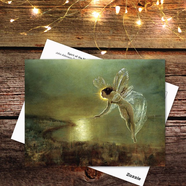 Spirit of the Night John Atkinson Grimshaw Postcard (Creator Uploaded)