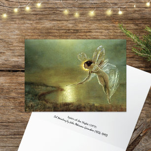 Spirit of the Night John Grimshaw Blank Card