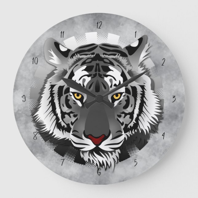Spirit of the Tiger Large Clock (Front)