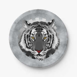 Spirit of the Tiger Paper Plate