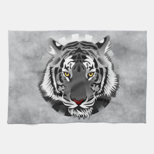 Spirit of the Tiger Tea Towel