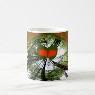 Spirit of the trees art coffee mug