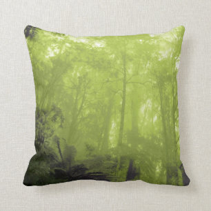 Spirit of the trees green photographic pillow