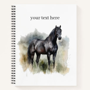 Spirit of the Wild Stallion, custom Notebook