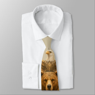 Spirit of the Wild – Totem Pole Art Tie