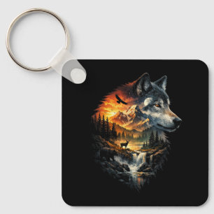 Spirit of the Wilderness Key Ring