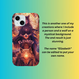 Spirit of the wolf iPhone 15 case