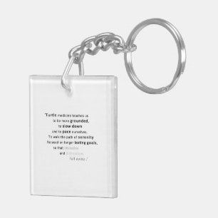 Spirit of Turtle Key Ring