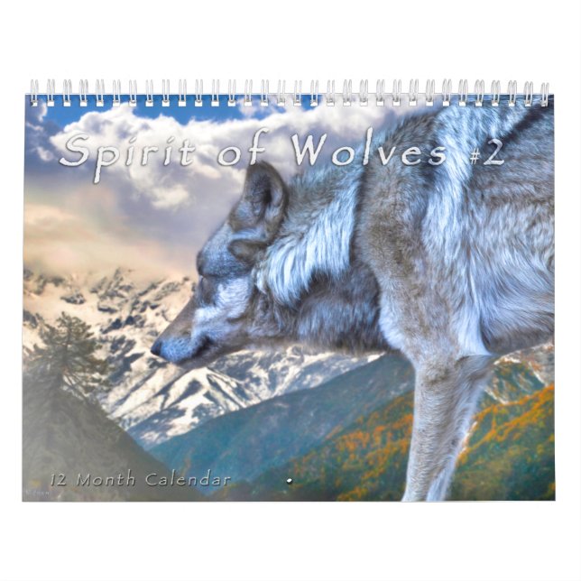 SPIRIT OF WOLVES #2 Calendar (Cover)