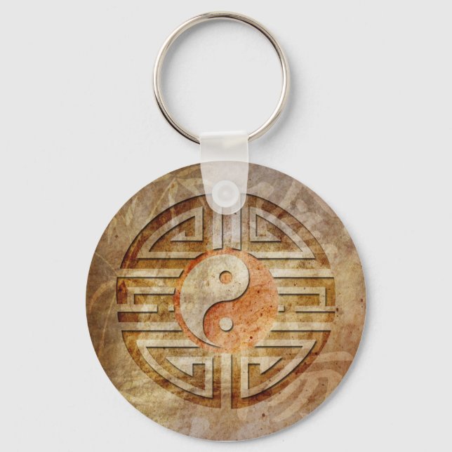Spirit Of Yin & Yang Key Ring (Front)