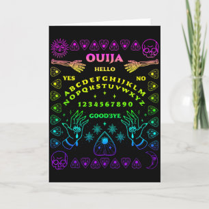Spirit Ouija Board Pastel Goth Witchcraft Witch Wi Card