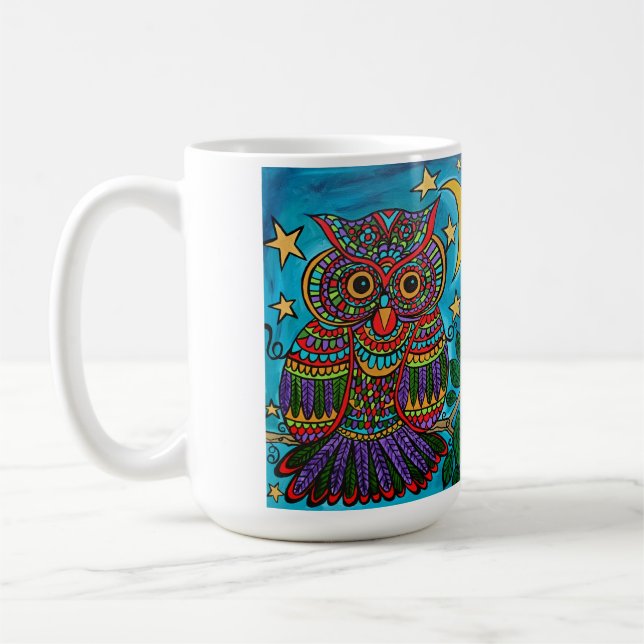 Spirit Owl  Coffee Mug (Left)