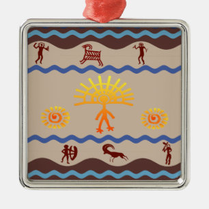 Spirit Path Rock Art Ornament