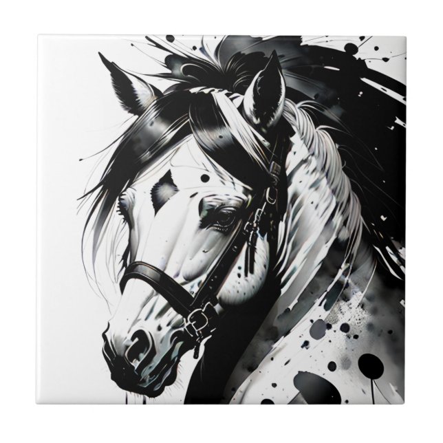 Spirit Pony 10 Ceramic Tile (Front)