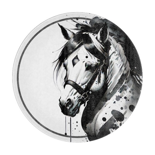 Spirit Pony 10 Cutting Board (Front)