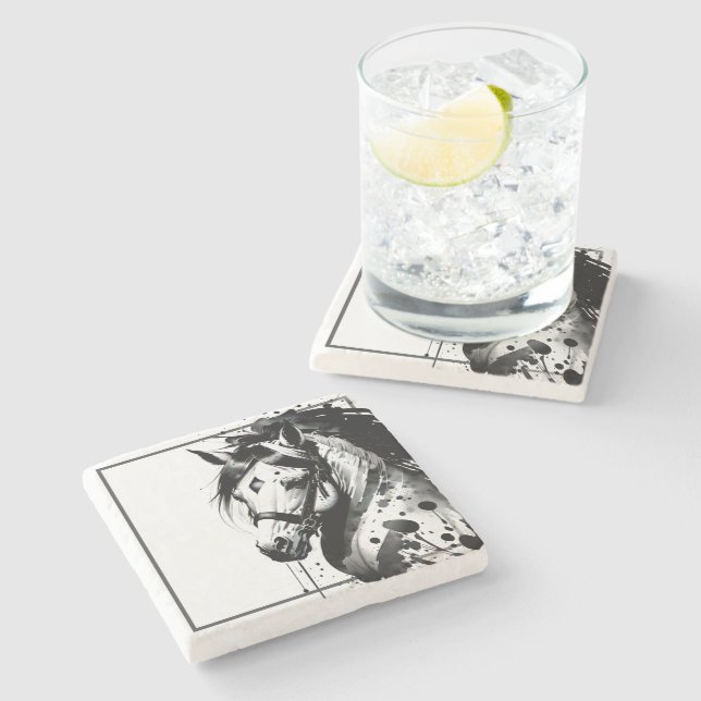 Spirit Pony 10 Stone Coaster (Side)