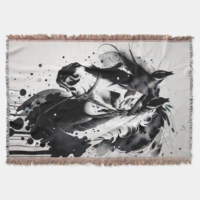 Spirit Pony 11 Throw Blanket (Front)