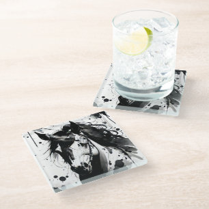Spirit Pony 2 Glass Coaster