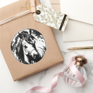 Spirit Pony 7 Classic Round Sticker