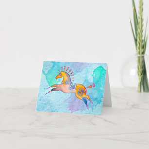 Spirit Pony Blank Notecard