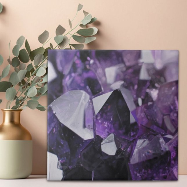 spirit quartz healing holistic purple amethyst ceramic tile (spirit quartz healing holistic purple amethyst ceramic tile)
