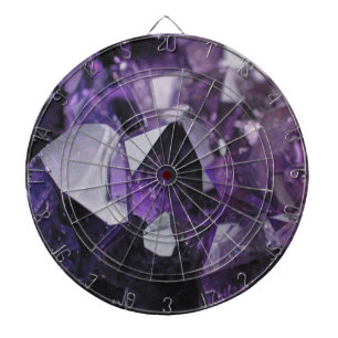 spirit quartz healing holistic purple amethyst dartboard