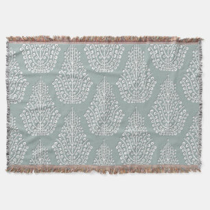 SPIRIT silver white Throw Blanket