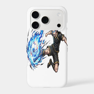 Spirit Striker Blue Energy Anime Soccer OC Tee