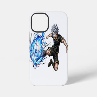 Spirit Striker Blue Energy Anime Soccer OC Tee iPhone 12 Mini Case