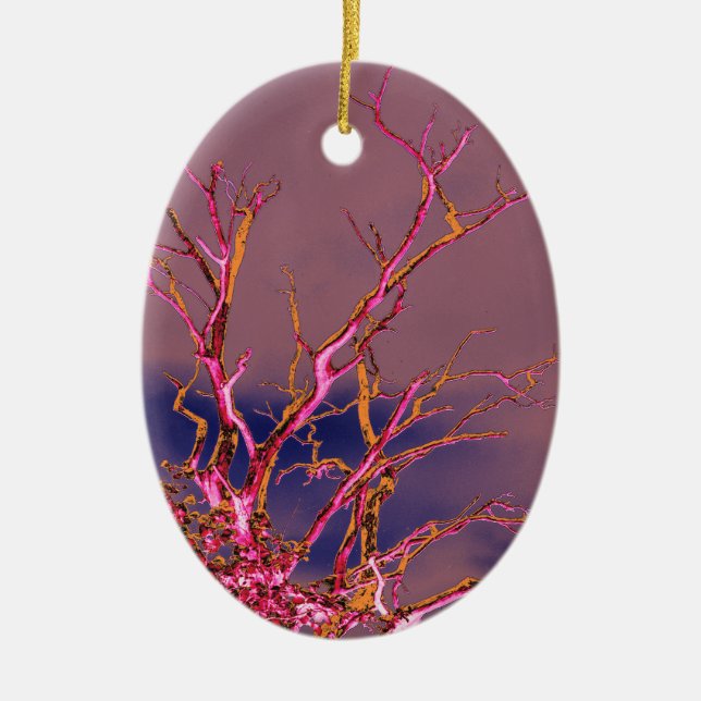 SPIRIT TREE CERAMIC ORNAMENT (Front)