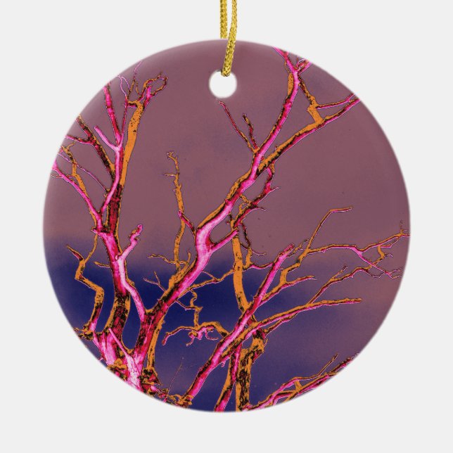 SPIRIT TREE CERAMIC ORNAMENT (Front)
