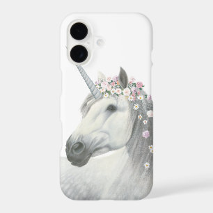 Spirit Unicorn with Flowers in Mane