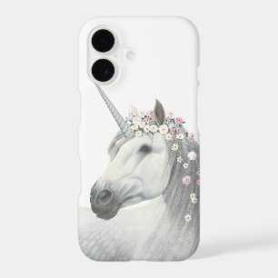 Spirit Unicorn with Flowers in Mane