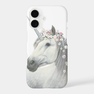 Spirit Unicorn with Flowers in Mane