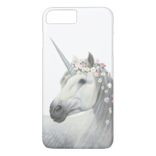 Spirit Unicorn with Flowers in Mane iPhone 8 Plus/7 Plus Case