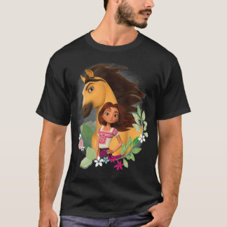 Spirit Untamed  Spirit and Lucky Foliage  T-Shirt