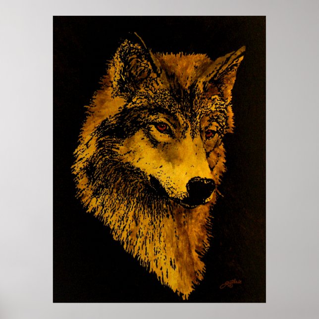 Spirit Wolf Poster (Front)