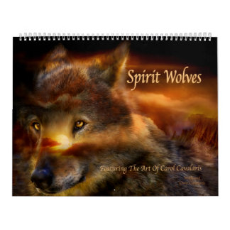 Spirit Wolves Art Calendar