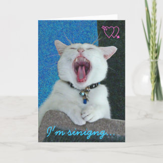 Spirit yawn Mother's Day Card - customised
