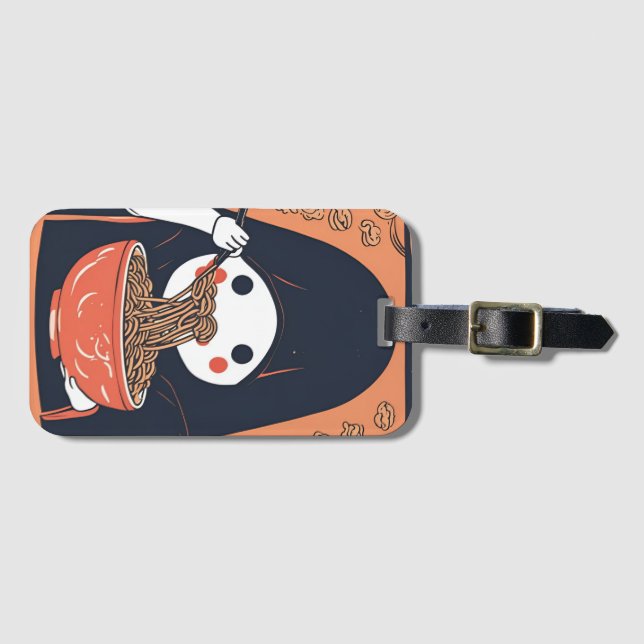 Spirited Away: No Face Luggage Tag (Front Horizontal)
