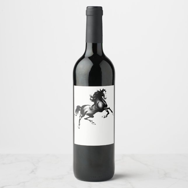 SPIRITED HORSE WINE LABEL (Front)