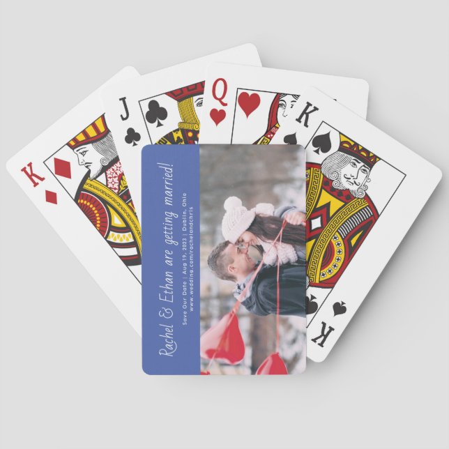 Spirited Names Fun Unique Engagement Playing Cards (Back)